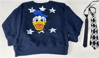 Vintage Donald Duck Sweater and Ties