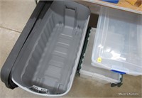 Assorted Plastic Storage Bins (No Ship)