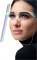 100 pack non medical face shield with goggles