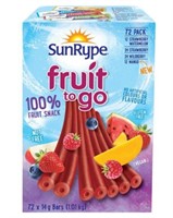 72-Pk SunRype Fruit to Go
