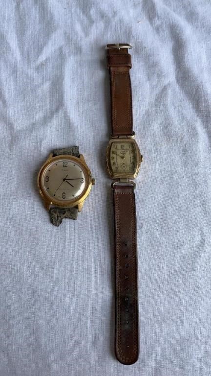 TWO OLD WATCHES