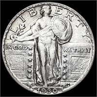 1930 Standing Liberty Quarter NEARLY UNCIRCULATED