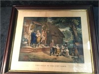 "The Sale of The Pet Lamb" from an Engraving by