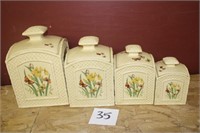 BUTTERFLY CANISTER SET