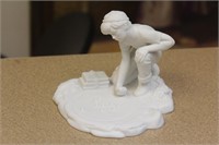 Norman Rockwell Franklin Mint Bisque Figurine