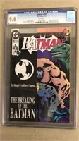 Batman #497 comic book CGC 9.6
