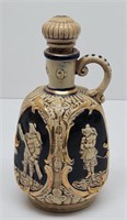 German Earthenware Musical Decanter Jug