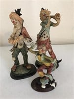Vintage Clown Trio