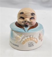 Pops False Teeth Container with Lid