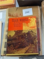 Train Wrecks Book and Railroad Scrap Book
