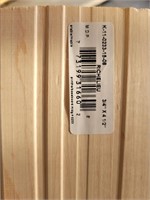 Natural Wood 8'×3/4"×4.5" Base Boards ×2 - New