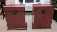 Asian Inspired Storage Trunks