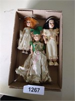 (3) 1950's Dolls