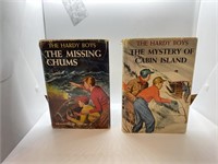2 Pcs. The Hardy Boys Vintage Books