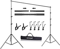 Slow Dolphin 10x 8.5 Ft Photo Backdrop Stand,