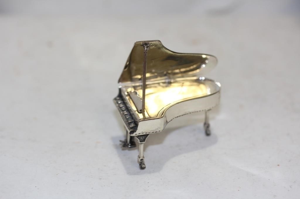 A Miniature Sterling Piano