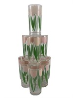 MCM 10 MRB acrylic plastic Tulip Flower Cups
