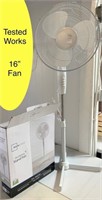 16" Oscillating Stand Fan