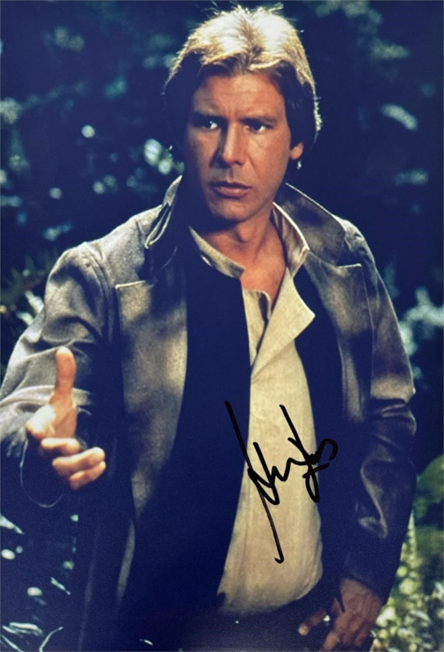 Autograph COA MARVEL Star Wars Disney Model Legend Photo T