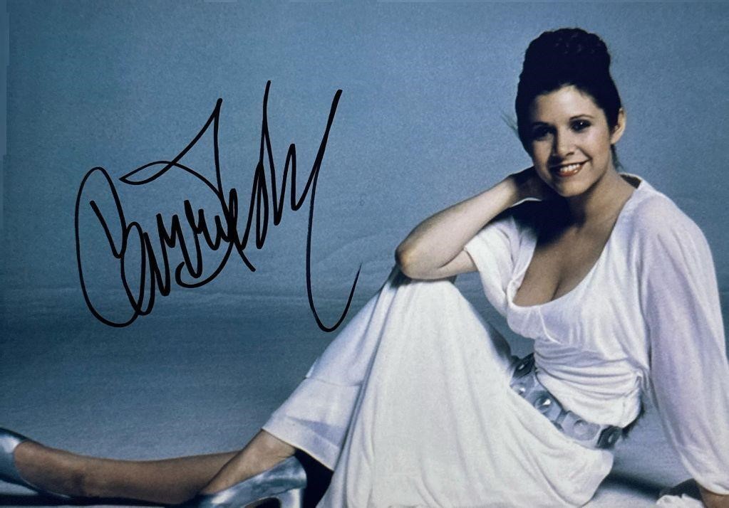 Autograph COA MARVEL Star Wars Disney Model Legend Photo T