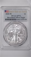 2020-W ASE Silver Eagle PCGS SP70