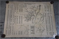 NSW 1944 Railways Map