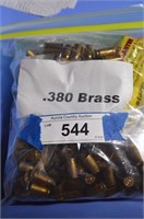 .380  Empty Brass Cartridges
