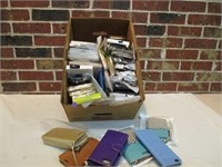 Box Full of Cell Phone Covers & Organizers