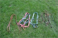 Bridle, New Head Stall, 3 Halters & more