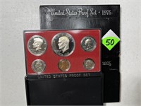 (2) 1975 Proof Mint Sets