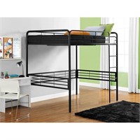 Loft Bed  Black. FULL SIZE