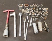 Lot of Ratchets, Sockets & More