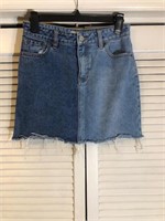 PACSUN DENIM SKIRT SIZE 25