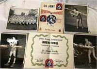 1951 Fifth Army Basketball Tournament Program