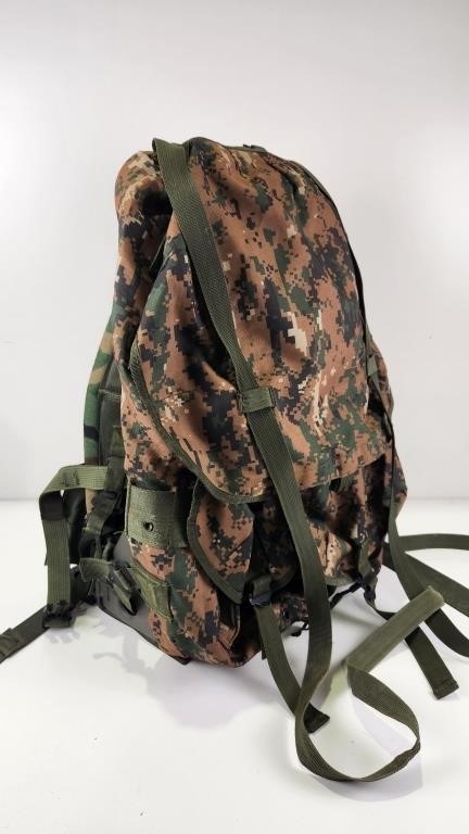 Military Camouflage Backpack North American Mfg