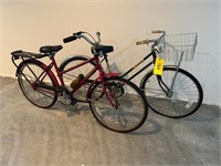 Pair of Huffy street bikes