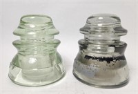 Glass Insulator (2X) Lot C