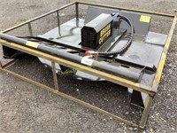 Mower King SSRC Skid Steer Brush Cutter working wi