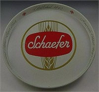 SCHAEFER BEER AMERICAS OLDEST LAGER BEER TRAY SIGN