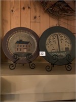 DECORATIVE PLATES WITH HOLDERS