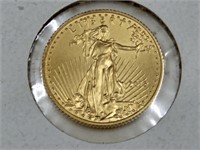 2015 Five Dollar Gold Coin 1/10 Oz.