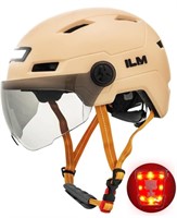 (new)Size:L/XL, ILM Adult Bike Helmet with USB