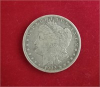 1902 Morgan Dollar VF