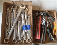 Craftsman wrench set, miscellaneous hand tools :