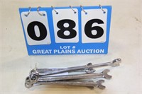 Rare Snap On Speed Combination Wrench Set 11-17mm