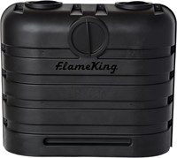 Flame King Dual 30LB LP Propane Tank Light Plastik