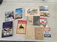 Books Hastings history, GSP dog books, antique