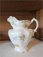 Small water pitcher "Hanley England" 2 plated