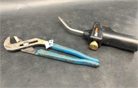 Adjustable pliers and Mag-Torch topper