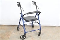 Collapsable Rollator Walker w/ Seat